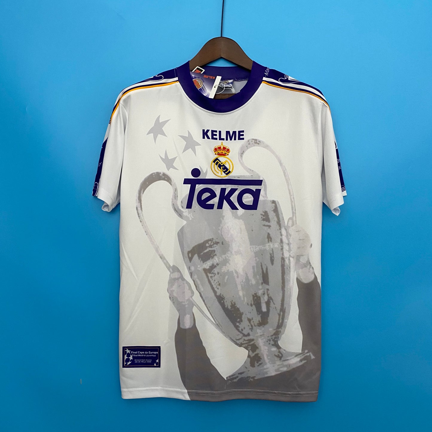 Real Madrid 97/98 Champions League winner kit